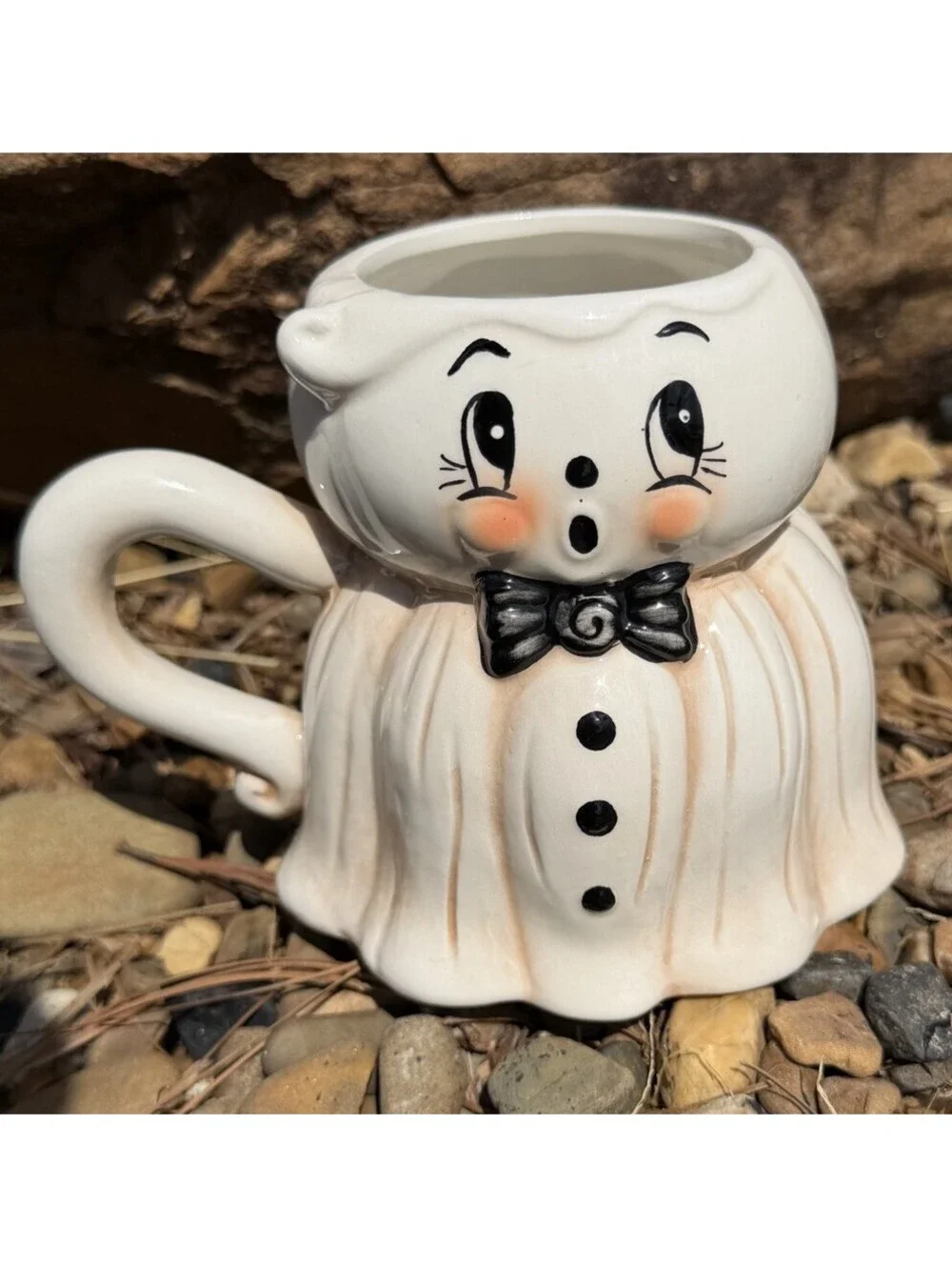 Johanna Parker Halloween Kooky Spooky Ghost Mugs Set